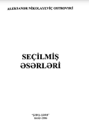 Seçilmiş əsərləri